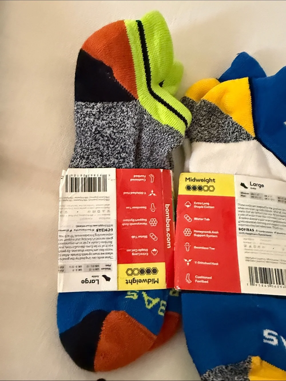 Rare HTF Bombas x Disney socks set 4.